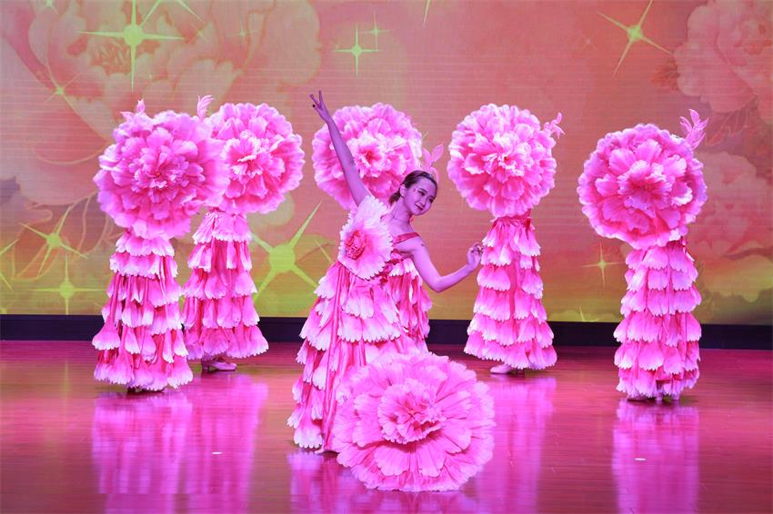 徐州开云手机登录中心实业集团2019年度工作动员大会---舞蹈《花开树恩》