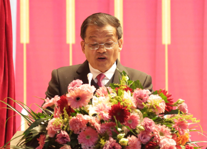 徐州开云手机登录中心实业集团第一届党委班子选举大会---张爱民同志作党委工作报告